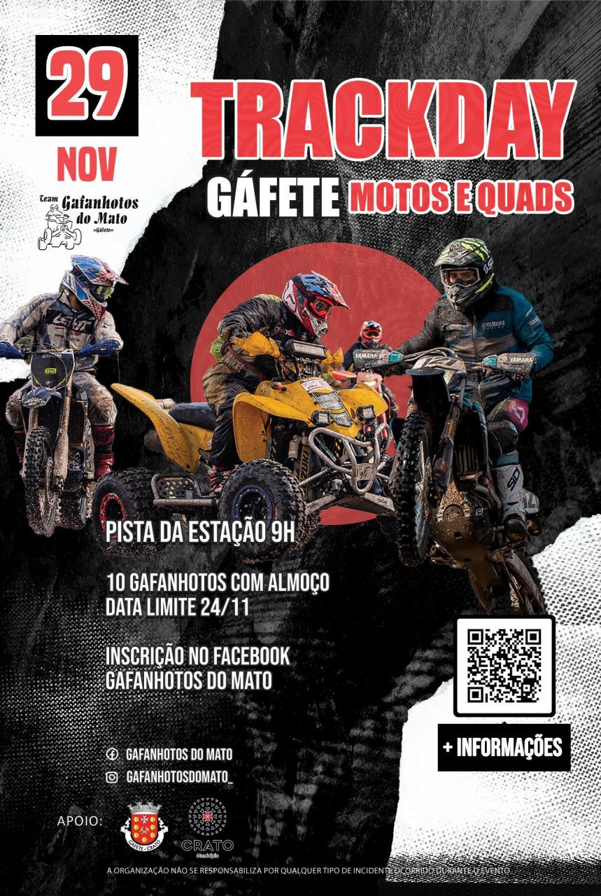 I TrackDay de Motos e Quads