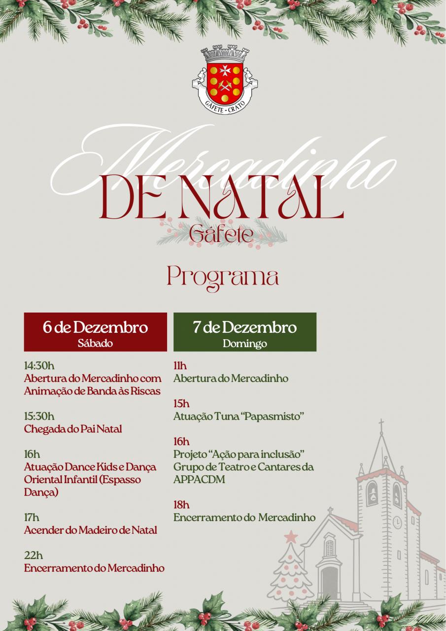 Cartaz Mercadinho de Natal